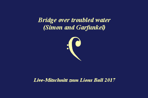Bridge over troubled water